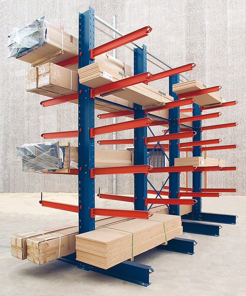 Rack cantilever 