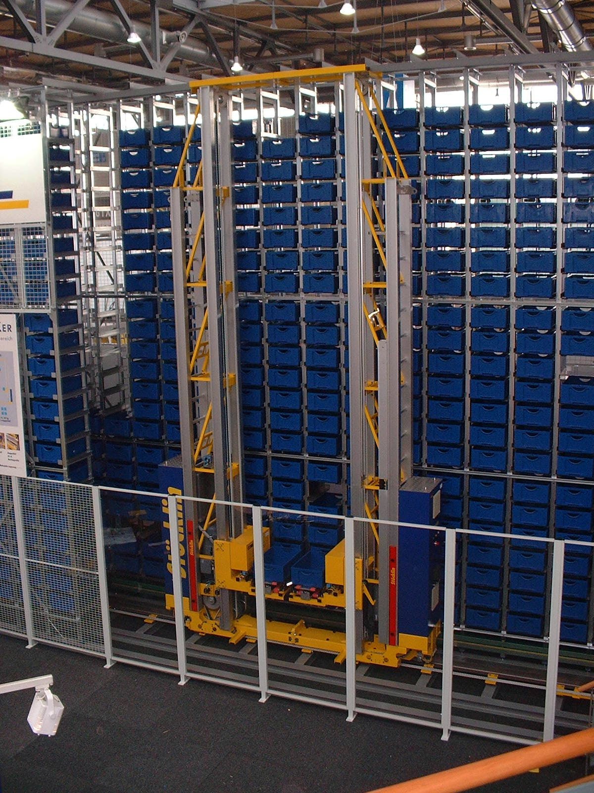 Sistemas automáticos de almacenamiento para contenedores