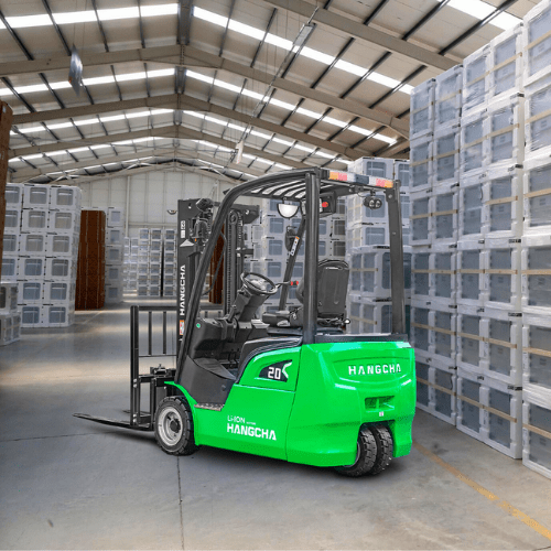 3-Wheel Electric Forklift Lithium ion Technology
